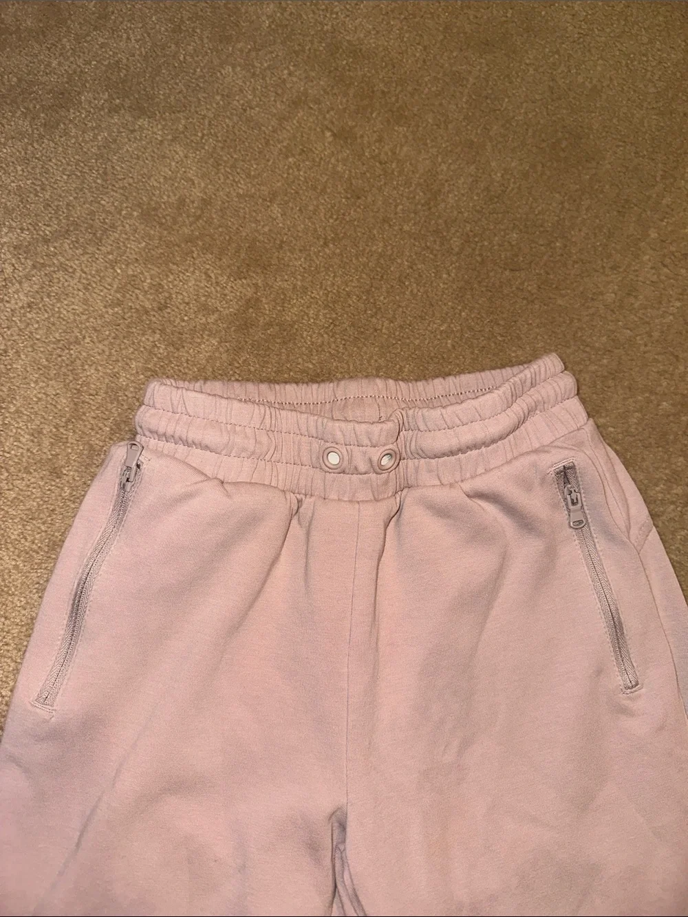 Old Navy Active kids high rise Pink Knit Dynamic Fleece Jogger Pants